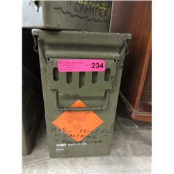Metal Warhead ammo box - used