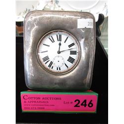Vintage Sterling covered pocket watch case