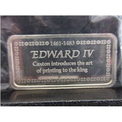 2.08 Troy Oz. Proof Quality .925 Silver Art Bar