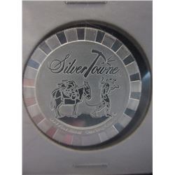 1 Troy Ounce .999 Silver Stacker Art Round