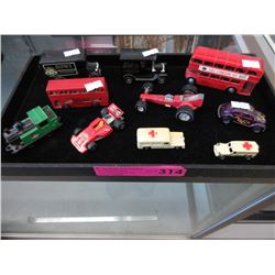 10 Die-cast & plastic cars - some vintage