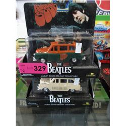 2 Album cover Die Cast Beatles cars