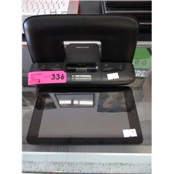 Alcatel 7" tablet & Memorex alarm clock
