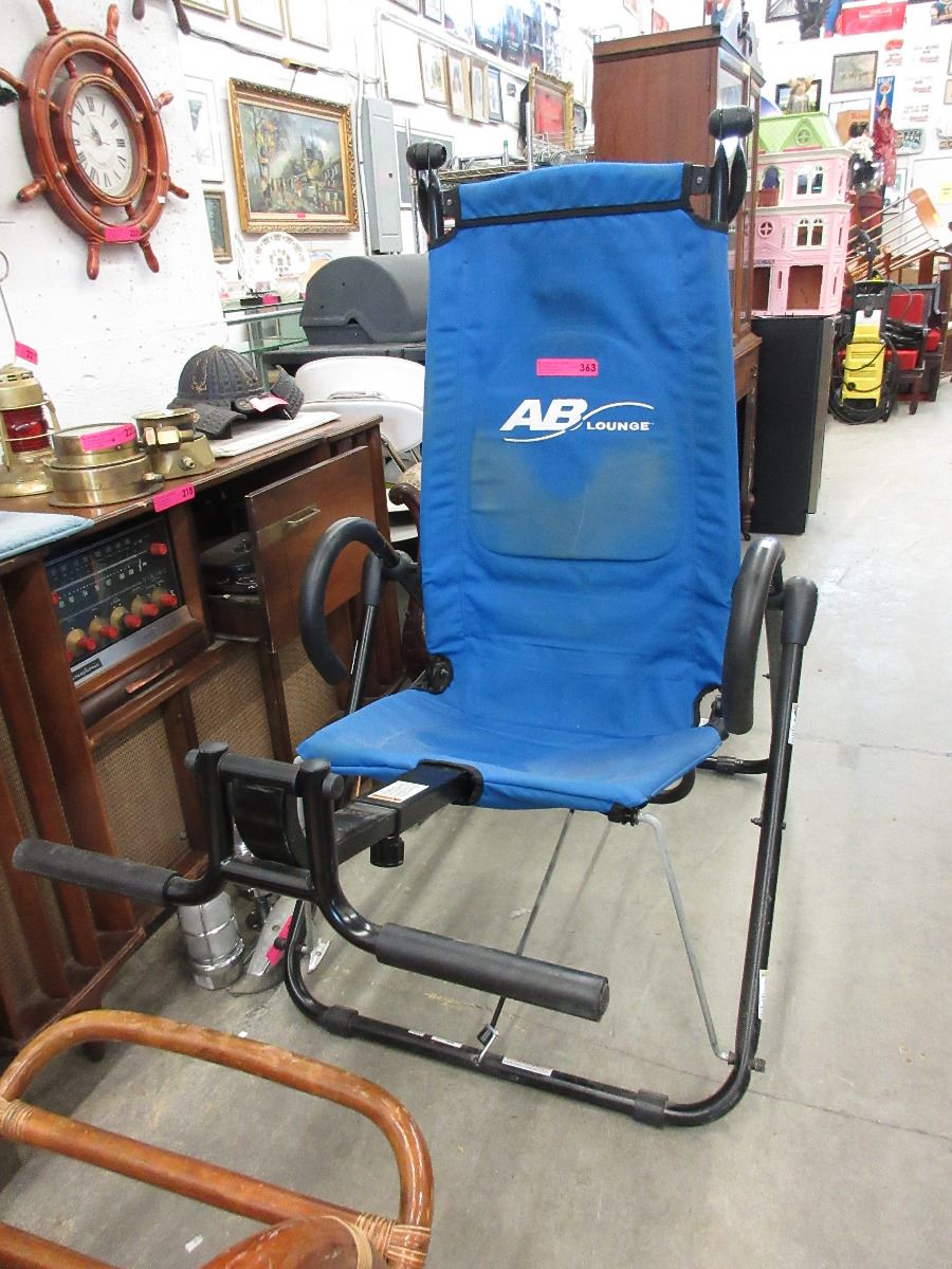 AB Lounge exercise machine used