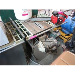 Table saw on stand - used