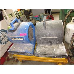 2 Industrial shop fans - used