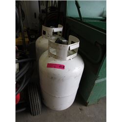 2 Propane tanks - used