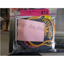 30 New police patches