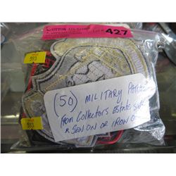 50 Military patches