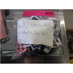 75 Assorted Sports patches