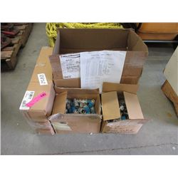 4 Boxes of Swagelok steel fittings - new