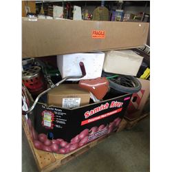 Skid of used household goods