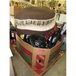 Skid of store return goods