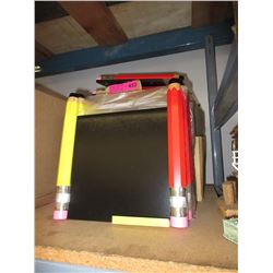 2 Cases of children's chalkboards  - new