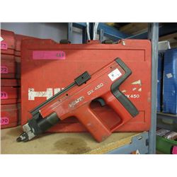 Hilti DX 450 concrete nailer - used