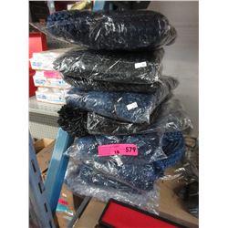 10 New knitted scarves - blue or black