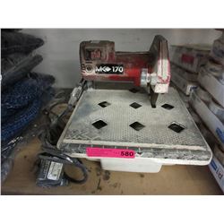 Electric tile saw - used