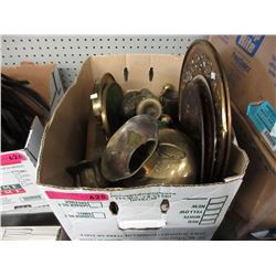 Brass decorative household items - used