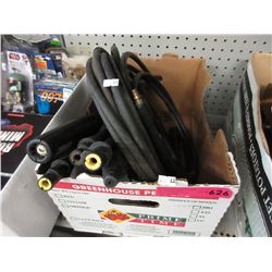 Pressure washer hoses & wand parts - used