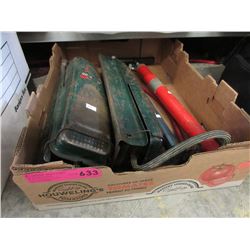 4 Vintage tire pumps