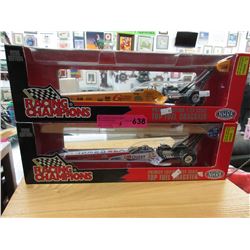 2 x 1996 Scale model Dragsters
