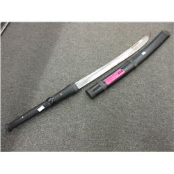 Oriental short sword with sheath