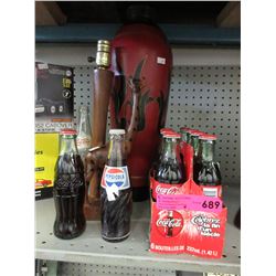 Coke & Pepsi bottles - most sealed with contents