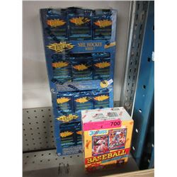 2 Sealed boxes of sports trading cards