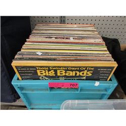 50 Vintage LP records