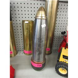 Brass cap stainless steel Missile head