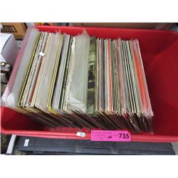 60 Vintage LP records