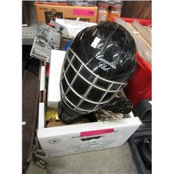 Box of used household items