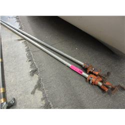 2 Long clamps - used