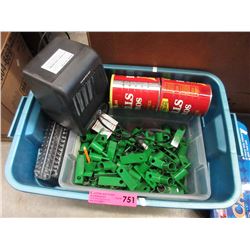 New metal anchors & used heater