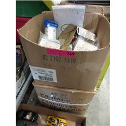2 Cases of new keychains & other merchandise