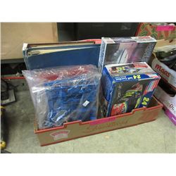Model kits & vintage automotive manuals