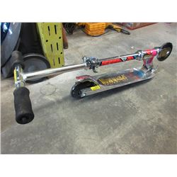 Children's Spiderman scooter