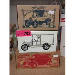 3 Ertl die-cast vehicles