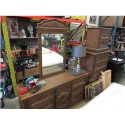 3 Piece bedroom set & vintage artwork