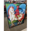 Image 1 : Large scale oil on canvas painting