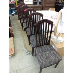 6 Dining chairs - used