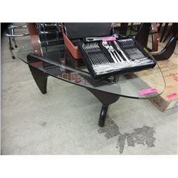 New - Glass top coffee table
