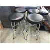 Image 1 : 4 Used swivel stools