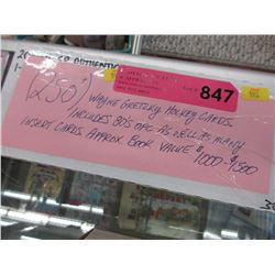 250 Wayne Gretzky hockey cards