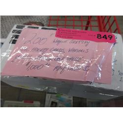 200 Wayne Gretzky hockey cards