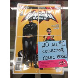 20 All #1 collector comic books