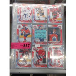 Canadian National Hockey Card Day 2016 set