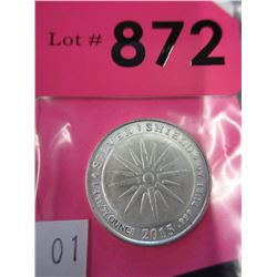 1/4 Troy oz. - .999 Fine Silver Round