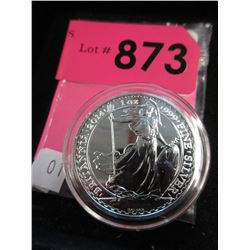 2014 British 1 Ounce Silver coin