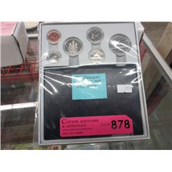1984 Canadian specimen set with case